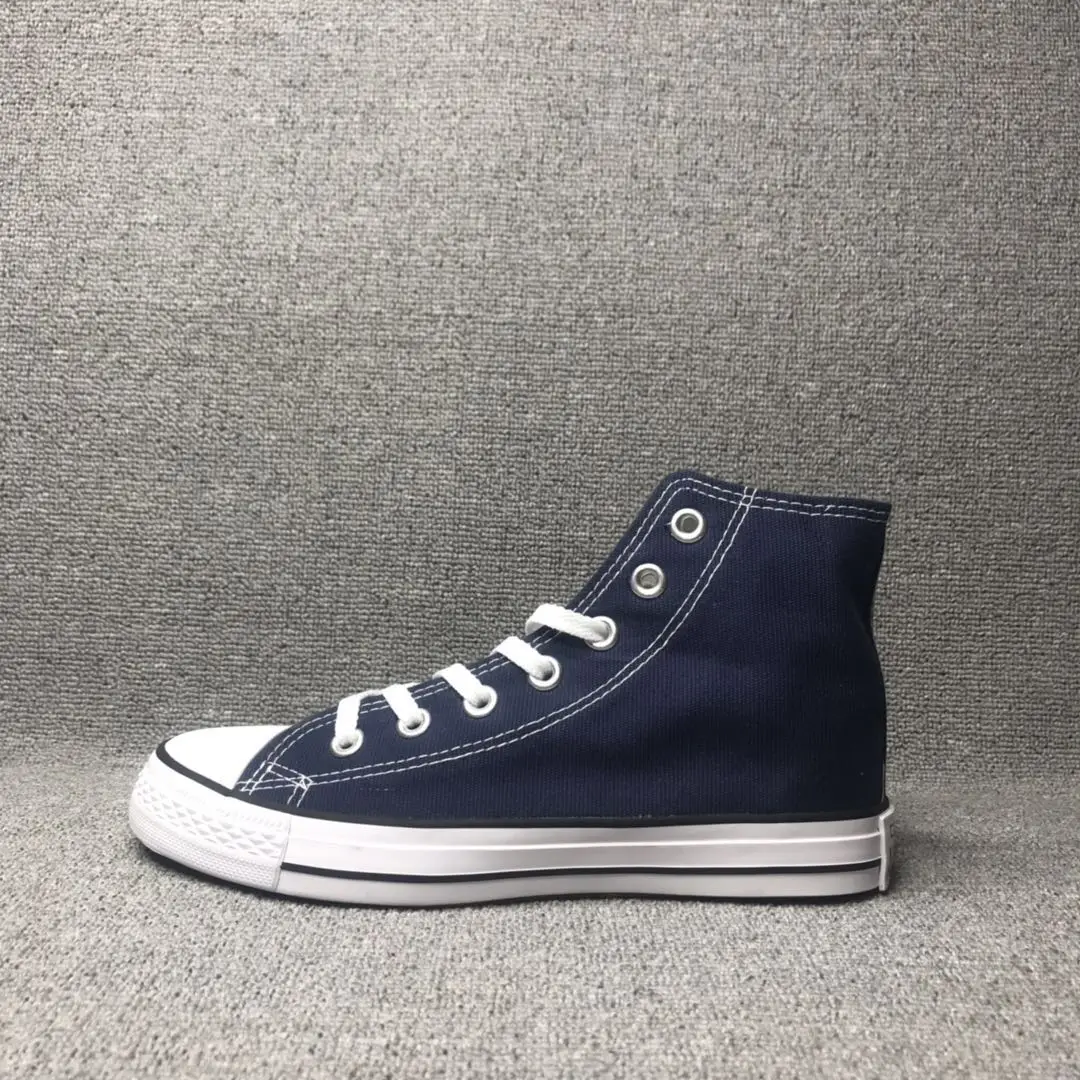 Новинка года; женские классические повседневные парусиновые туфли Allstars; модные кроссовки; обувь для скейтбординга - Цвет: high blue