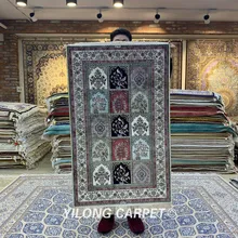 YILONG 2,5 'x4' ручной работы четыре сезона узор персидский ковер(YXR318B