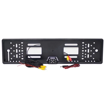 

Europe Car License Plate Frame Backup Camera Reversing Rear View CCD Camera for Car Rvs 170 Degree Angle with Dynamic Track