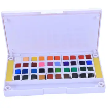 

Superior Pigment Solid Watercolor Paints Set Colored Pencils For Drawing Paint Watercolors Art Supplies, 40Colors