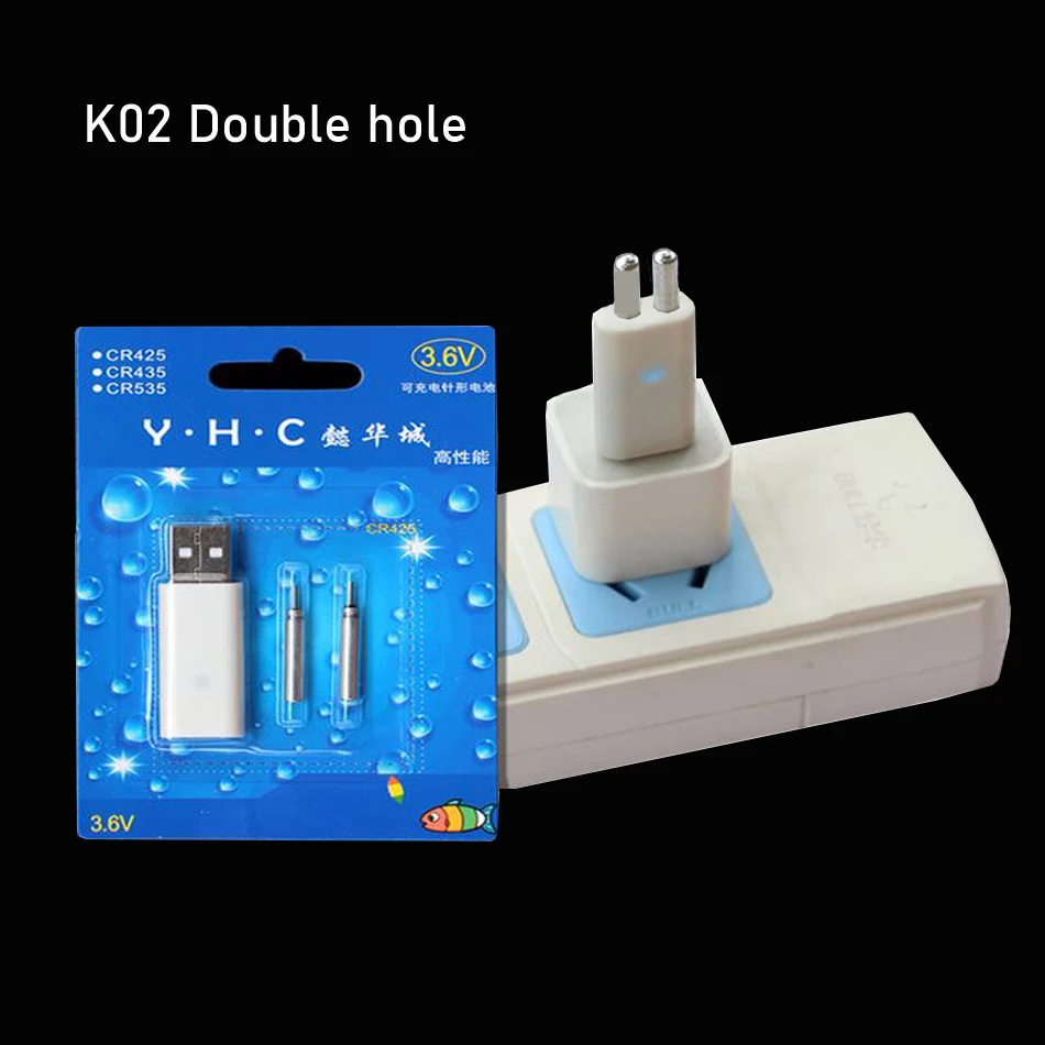 Fishing Float Аккумулятор CR425 USB Зарядное Устройство Для Электронных Поплавков