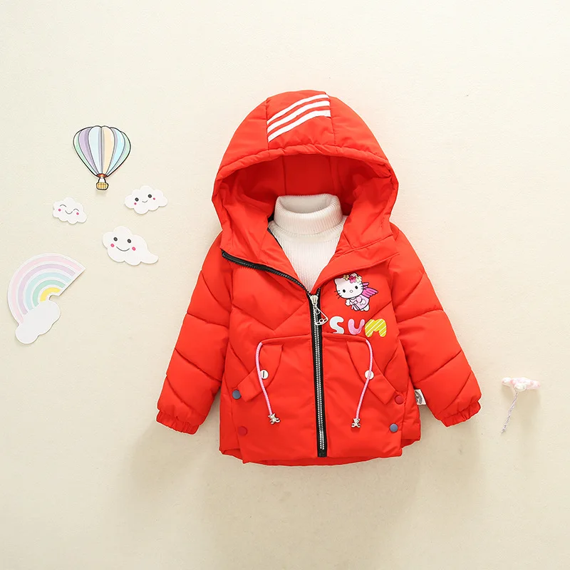 

2018 Hot Selling Medium-small Childrenswear Baby GIRL'S 0-6-Year-Old Star Moon Cat Cotton-padded Clothes Source Goods