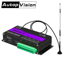 Interrupteur intelligent à distance GSM/GPRS, 4G/LTE/3G, contrôle de la température et de l'humidité par SMS, pour porte et Garage 