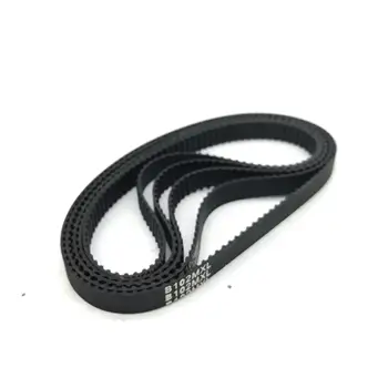 

10pcs/lot MXL Timing Belt Closed-loop B102MXL 102Teeth 3mm/6mm Width