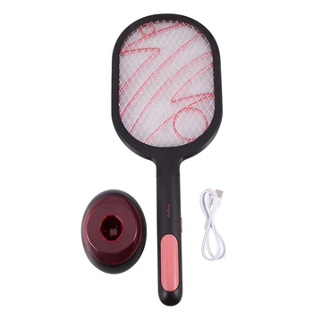 

Hot New 2-In-1 Multifunctional USB Charging Mosquito Swatter Electric Bug Lamp Mosquito Killing Lamp