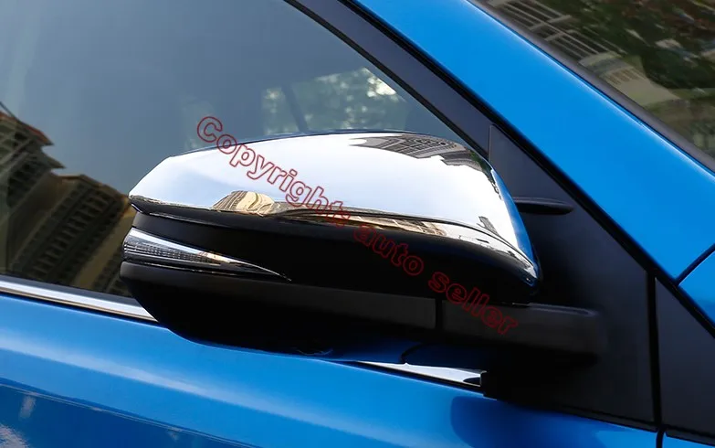 Автомобильные хромированные аксессуары из АБС-пластика, боковое зеркало, накладка, крышка заднего вида, накладка, молдинг, гарнир для TOYOTA RAV4