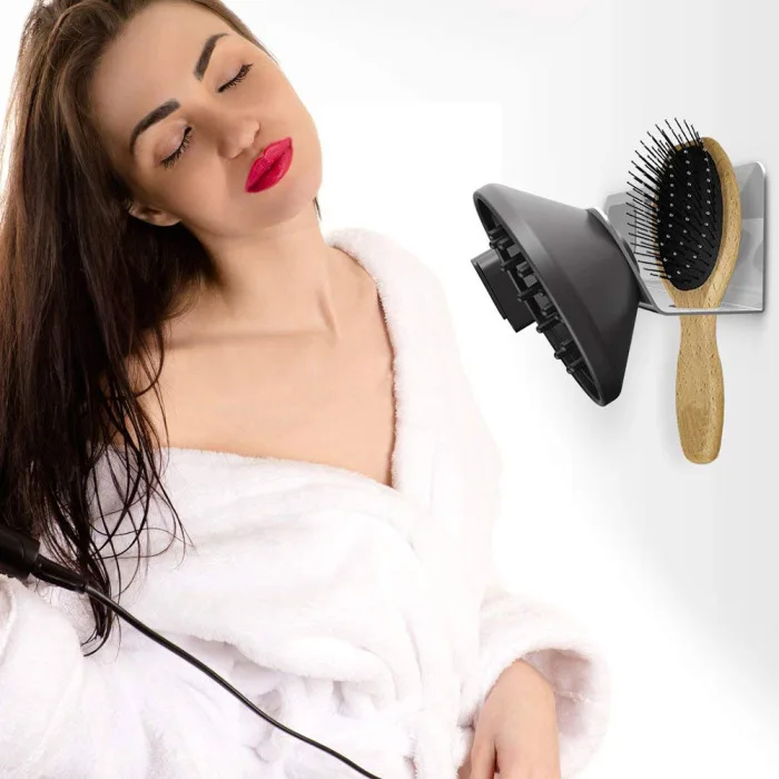 Фен настенный держатель алюминиевый сплав Кронштейн Держатель для Dyson сверхзвуковой фен JS22