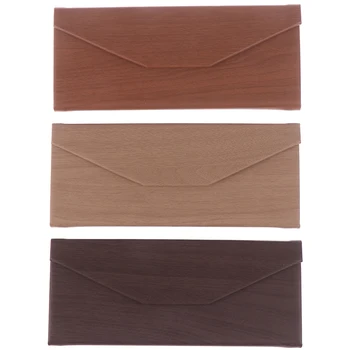 

1PC Glasses Case Triangular Fold Sunglasses Box Handmade Case For Glasses Brand