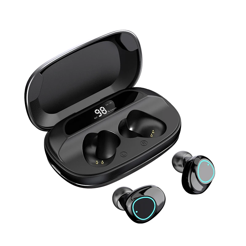 

G16 TWS Bluetooth Earphone Heavy Bass 6D Stereo 5.0 Touch Earbuds Led-digtal Display Noise Cancelling Headsets 2000mAh