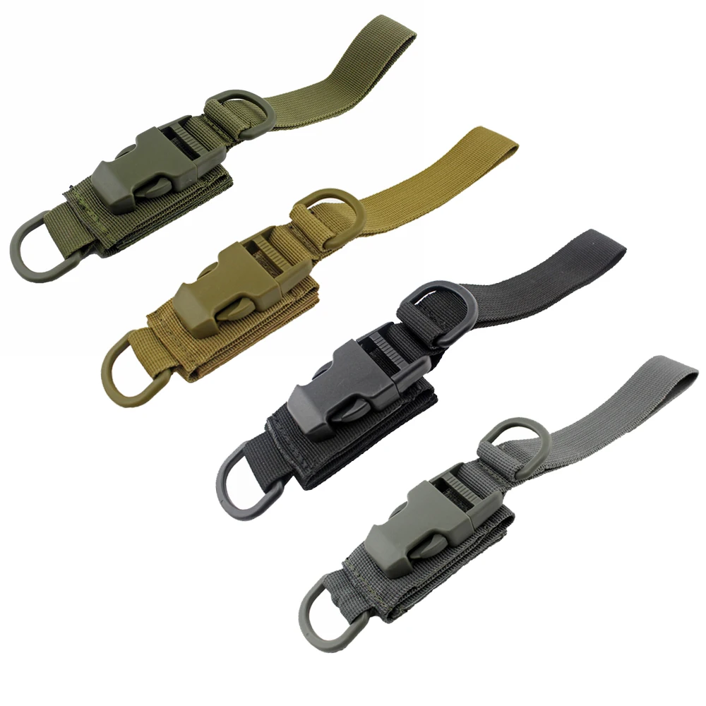 Открытый охотничий EDC поясной брелок прочный высокий Molle система Рюкзак Пряжка