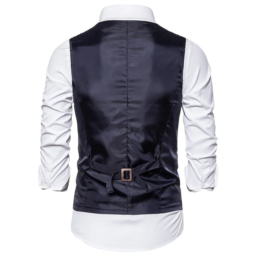 Мужской костюм, жилет, chalecos para hombre, с галстуком-бабочкой, однотонный, colete, для социальных мероприятий, жилет, вечерние, d90917