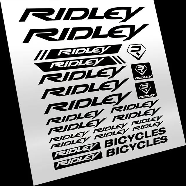 ridley bike decals