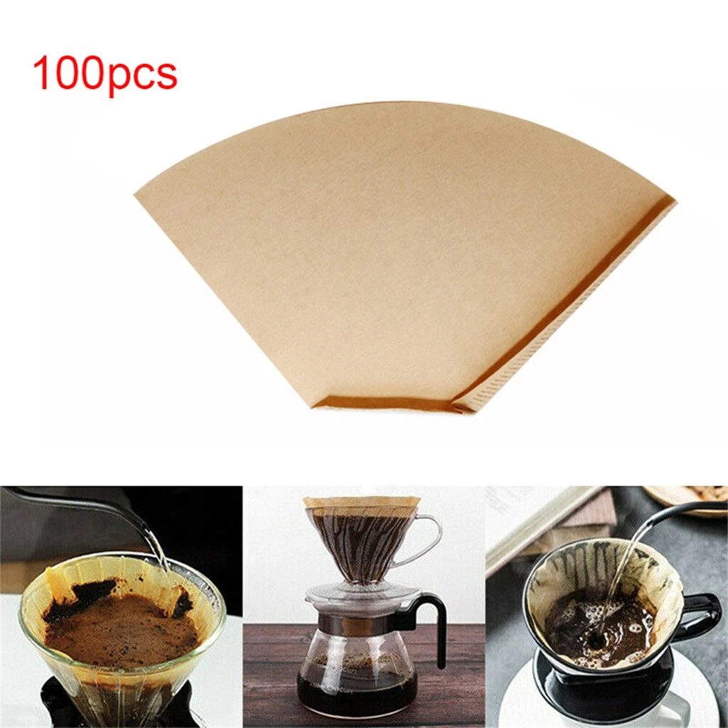 Papel de goteo manual de madera, bolsa de de café blanquear, Original, 100 piezas, accesorios para cafetera, nuevo de 2022| Filtros de café| - AliExpress