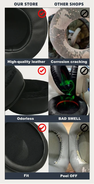 Replacement Cooling Gel Earpads for Maxwell Headset Comfort Ear pads Sleeve  Y3ND - AliExpress