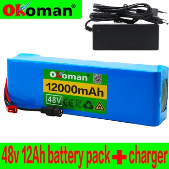 

12ah 13s3p High Power 12000mAh 18650 Battery Electric Vehicle Electric Motorcycle DIY Battery BMS Protection+Charger