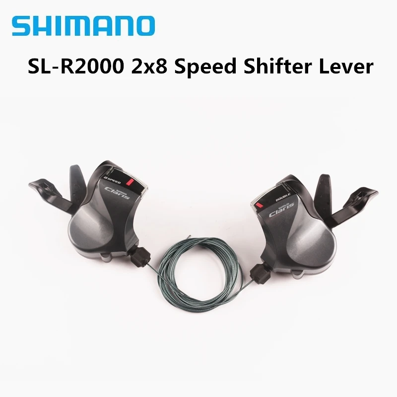 Shimano Claris R2000 переключатель передач 2x8 скоростной шоссейный велосипед запчасти 16s фотоэлемент переключения