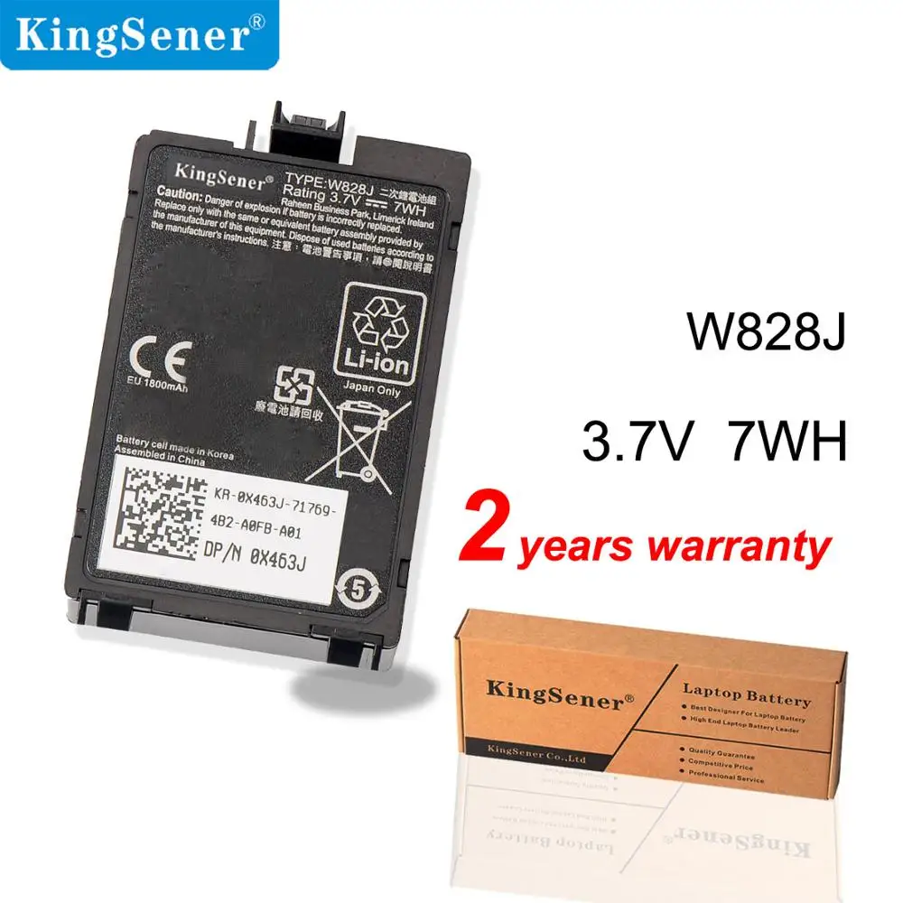 Raid-контроллеры KingSener W828J батарея для Dell PowerEdge M600 M610 M910 H700 PERC 6/i X463J 0X463J H145K J321M 3 7 V 7Wh |