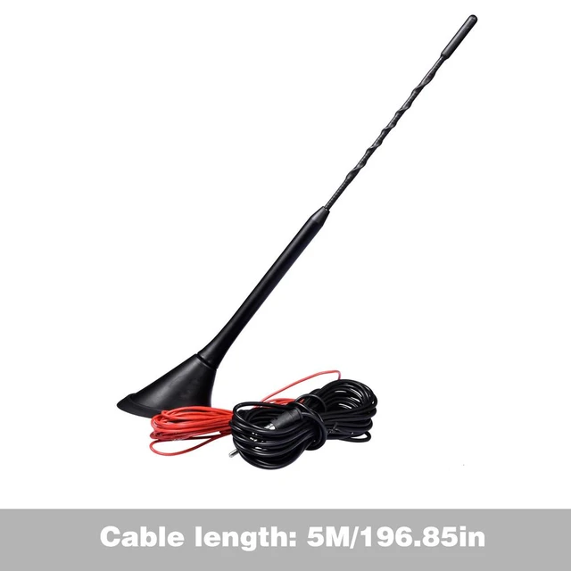 Auto Zubehör Universal Dach Montage AM FM Radio Antenne Antenne Basis Kit  Aktive Amplified DAB + FM Radio Auto Antenne antenne Mast - AliExpress