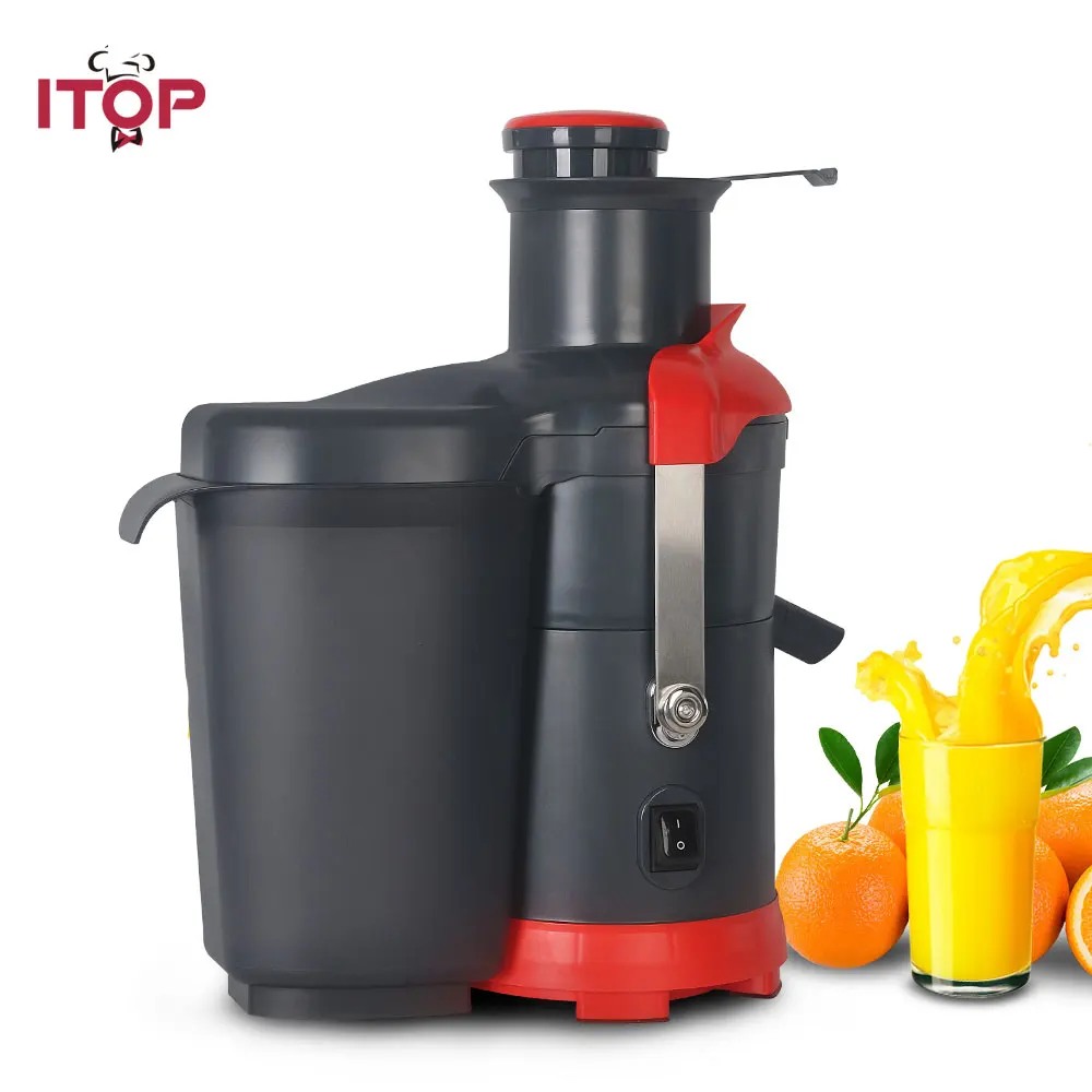 

ITOP Commercial Orange lemon Juicer Continuously Juicing Electric Juice Extractor Automatic Fruit Juicer Food Processors