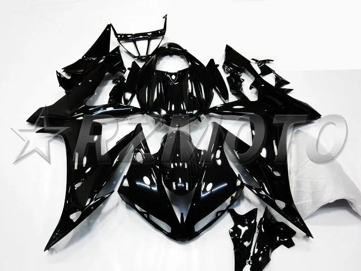 ABS литье мотоцикла Обтекатели подходят для Yamaha YZF-1000-R1 2004 2005 2006 04 05 06 обтекатель кузова набор на заказ яркий черный