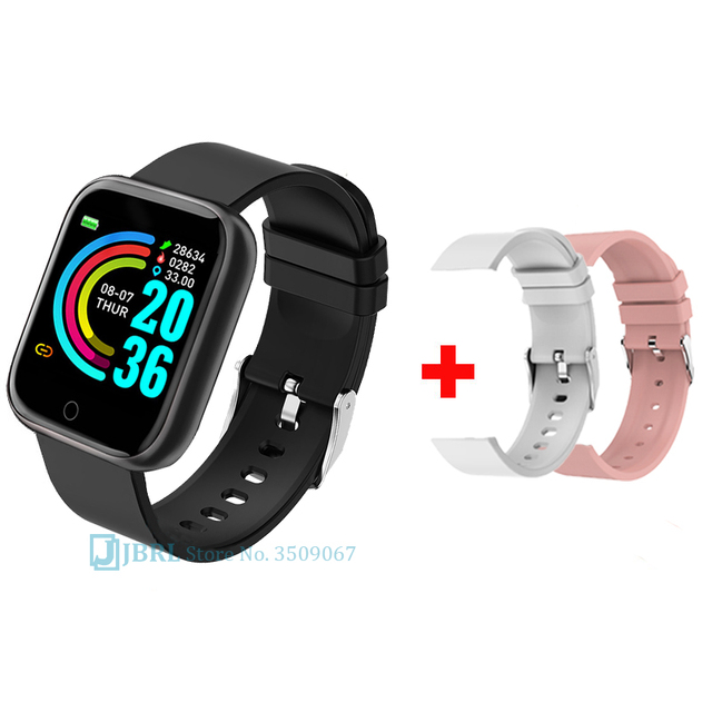 Ladies Sport Bracelet Smart Watch Women Smartwatch Men Smartband Android IOS Waterproof Fitness Tracker Smart Clock Mens