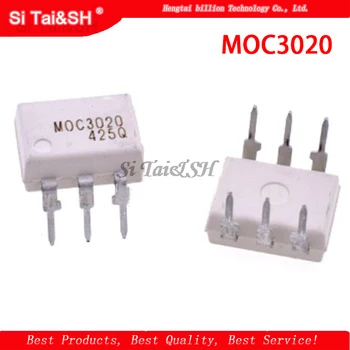

10PCS MOC3020 MOC3021 MOC3022 MOC3023 MOC3041 MOC3043 MOC3052 MOC3061 MOC3062 MOC3063 DIP6 DIP and IC