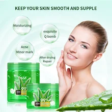 

Deep hydration Face Cream Acne Treatment Fade Scars Skincare Aloe Vera Gel Repair After Sunburn Sooth Skin Face Moisturizer