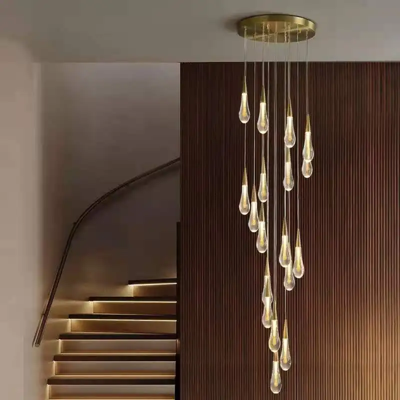 

Home Luxury Decoration Crystal Ceiling LED Chandeliers Pendant For Kitchen Bedroom Dining Living Room Decor Indoor Lighting Lamp