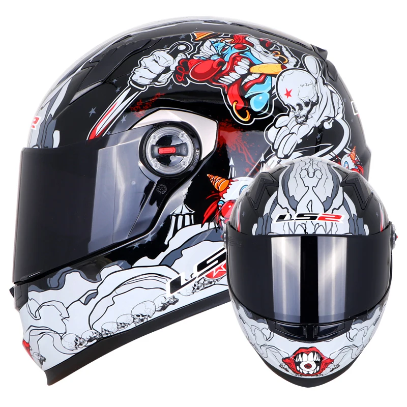 LS2 FF358 полный уход за кожей лица moto rcycle шлем Alex Barros moto cross racing casco moto capacete ls2 ECE утвержден