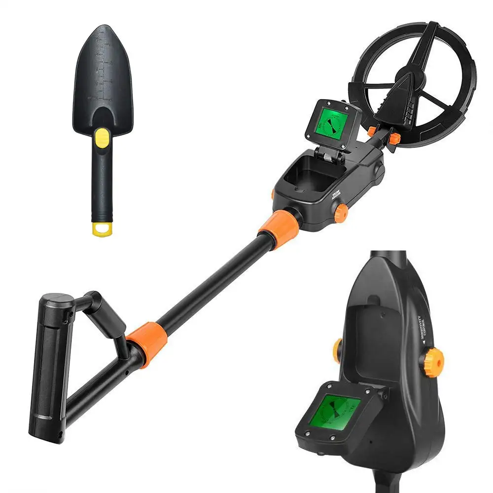 MD-1008A kids metal detector as a good gift for children Metal Finder Mainly for Kids with Large Back-lit LCD Display