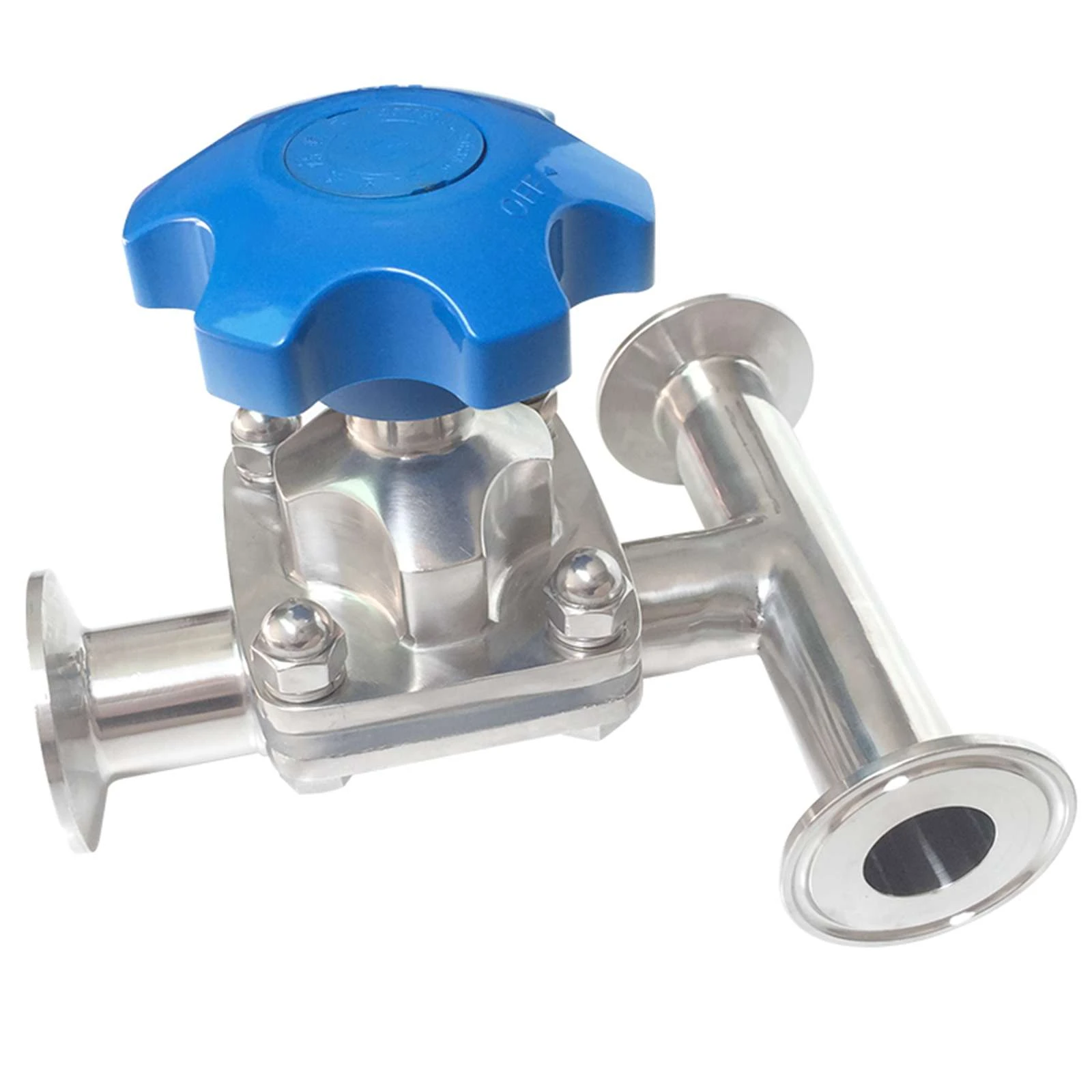 1 25mm 316 Stainless Steel Sanitary 1.5 Tri Clamp Diaphragm Valve Brew