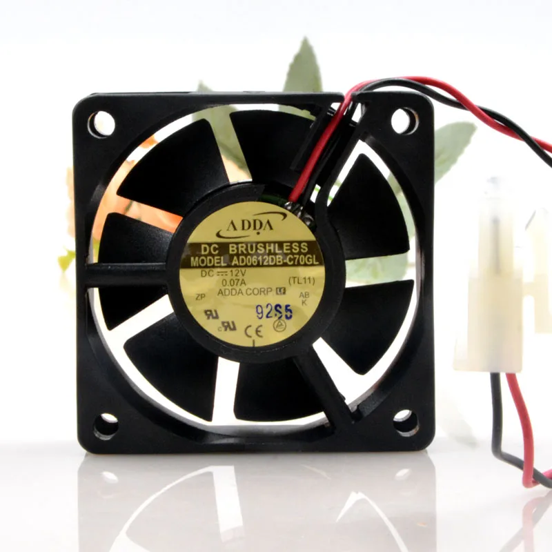 AD0612DB C70GL новый для Adda 6020 12V 0.07a 6 см чехол компьютера|Кулеры/вентиляторы/системы