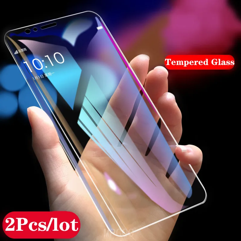 

Protective Glass For Meizu 16 16th Plus Tempered Screen Protector Glass on the For Meizu C9 Pro 15 X8 Note M6 8 9 M6T Film 2pcs