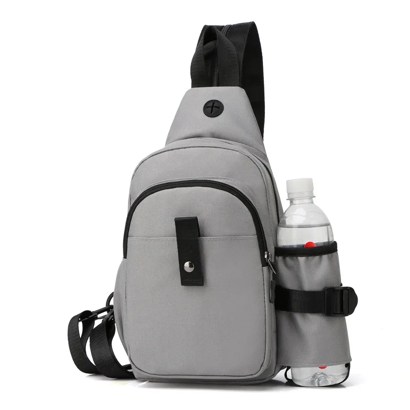 

New Style Chest Pack MEN'S Backpack Anti-Spillage Travel Small Backpack Multi-Purpose Backpack