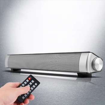 

Wireless Bluetooth Speaker Remote Control Home Desktop Small Soundbar Stereo HiFi Bass Microphone Loudspeaker Subwoofer Soundbox