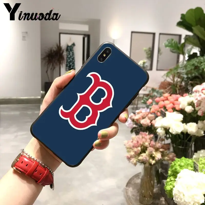 Yinuoda New York Yankees Boston Red Sox бейсбольный Телефон чехол для iphone 8 7 6 6S Plus 5 5S SE XR X XS MAX 11pro max Coque Shell - Цвет: A4