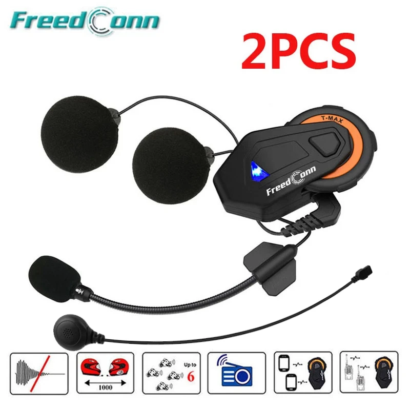 Motorrad Intercom Helm Bluetooth Headset Stereo