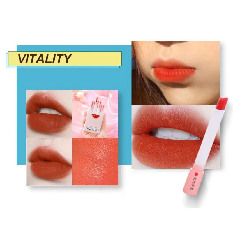 4pc Tube Shape Matte Nude Lipstick Non-stick Cup Moisturizing Long-lasting Waterproof Lipstick Lip Tint Makeup Lipstick 4pc Tube Shape Matte Nude Lipstick Non-stick Cup Moisturizing Long-lasting Waterproof Lipstick Lip Tint Makeup Lipstick