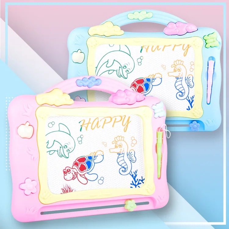 

CHILDREN'S Drawing Board Magnetic Multicolor Large Writing Board Baby Nursery Graffiti Drawing Board Household Drawing Board Toy