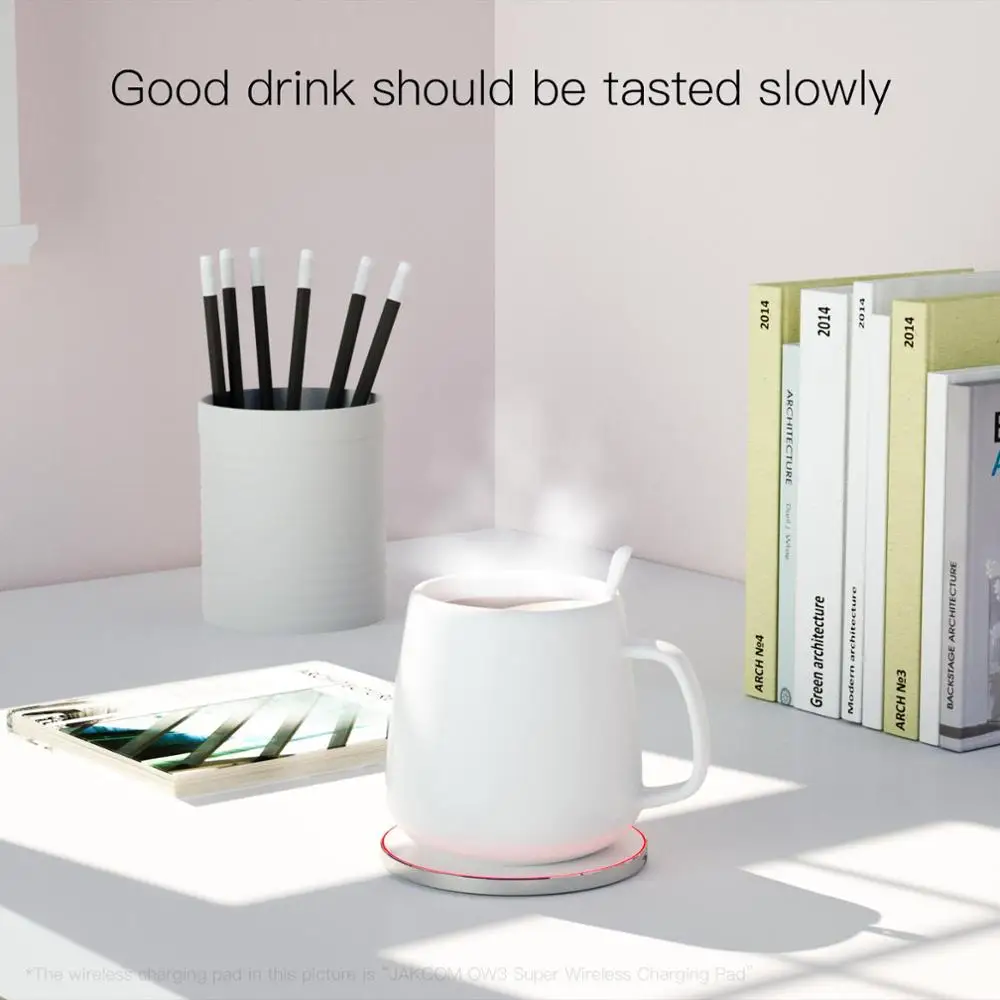 JAKCOM HC2 Wireless Heating Cup Match to watch 5 cable charger wireless headphone stand rgb unique gadgets mobile