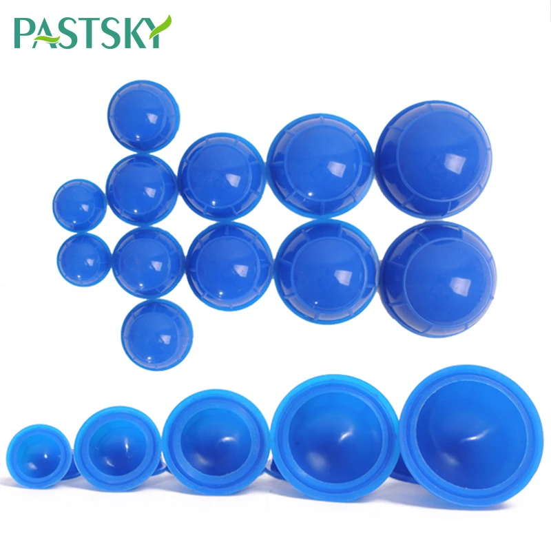 12PCS/ Silicone medical Vacuum Cans Massage Suction Cup Full Body Vacuum Massager Therapy Suction Cup Set Chinese Cupping