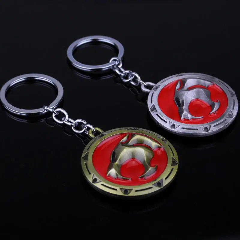 

ZRM Anime Cartoon Thundercats Keyring Weapon Model Keychain Toy Car Key Holder Accessories Souvenirs Jewelry