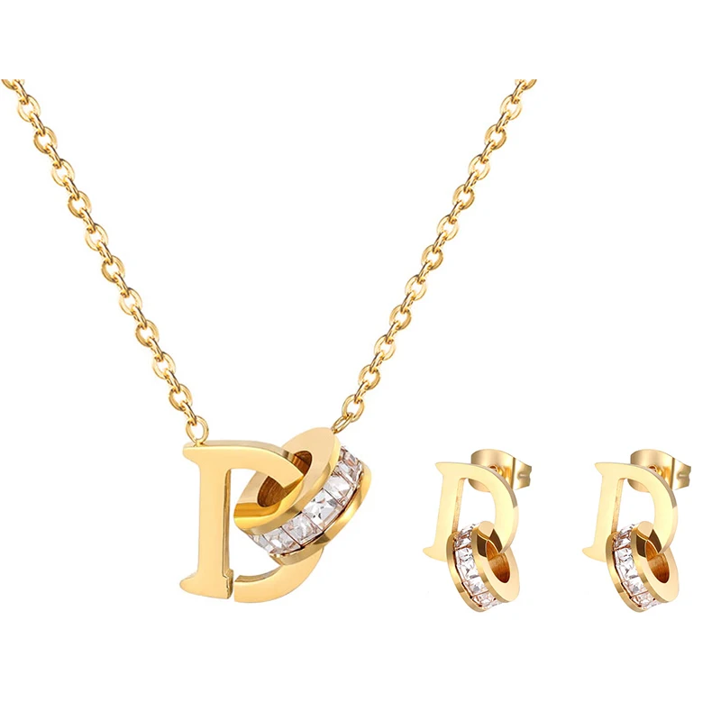 Classic Stainless Steel Necklace for Women Designer Jewelry