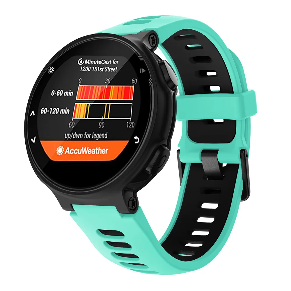 Силиконовый спортивный ремешок для наручных часов для Garmin Forerunner 735XT ремешок для часов заменить Garmin Forerunner 230/235/620/630/735XT группа