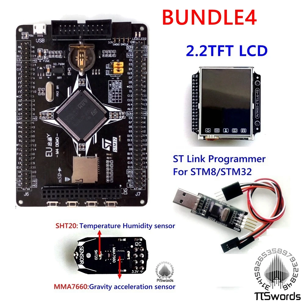 Плата разработки STM32F407ZGT6 ARM M4 STM32F4 Стандартная плата Совместимость с ЖК дисплеем