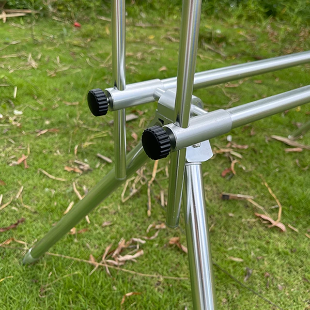 Adjustable Retractable Carp Fishing Rod Pod Pole Stand Holder For 5 Fishing  Rods Tackle Fishing Bite Alarms Tools Pesca N0160