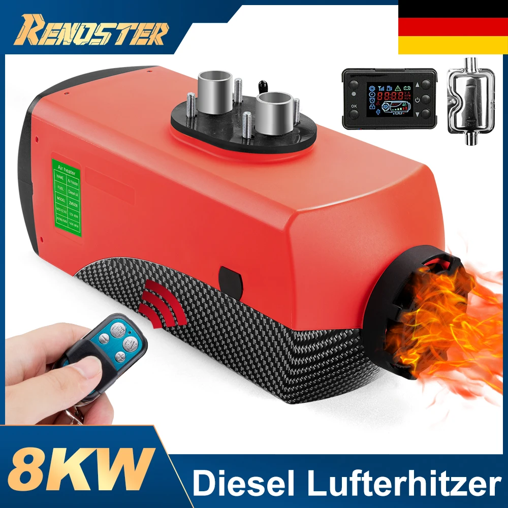 Air Heater Standard 8kw 8000w Air Diesel Car Heater Parking 12v Air