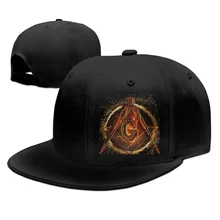 

Shriner Masonic Band Logo Snapback Hat for Men Women Adult Hip Hop Headwear Outdoor Casual Sun Baseball Cap