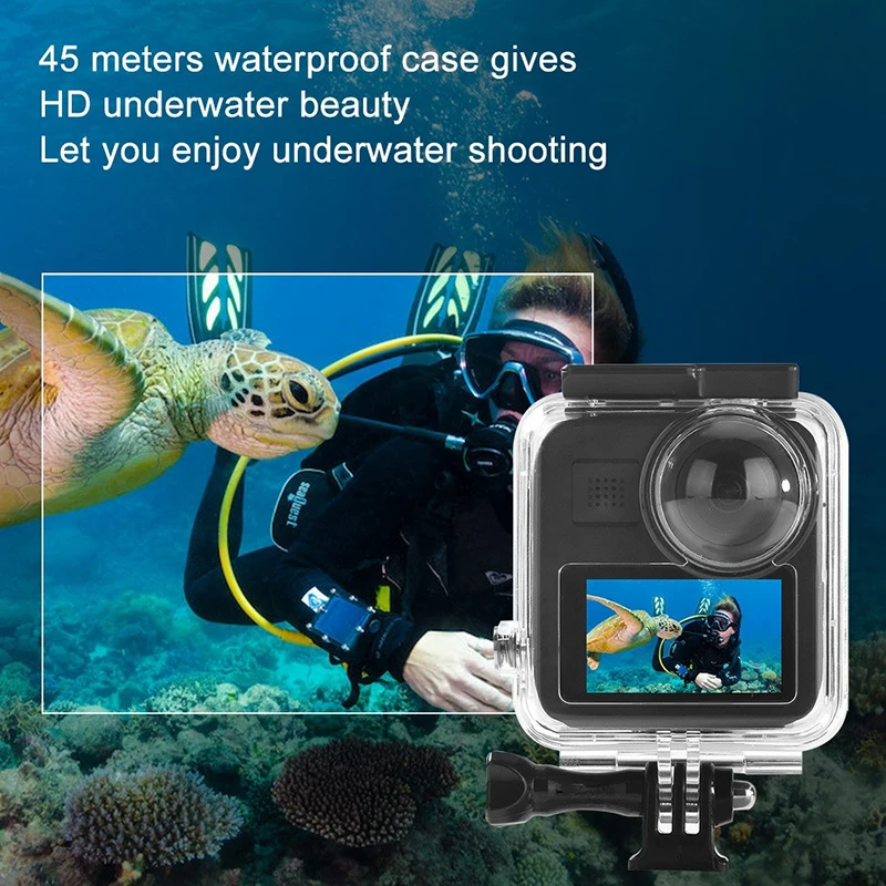 Gopro Max 360 Underwater Waterproof Case 45m Underwater