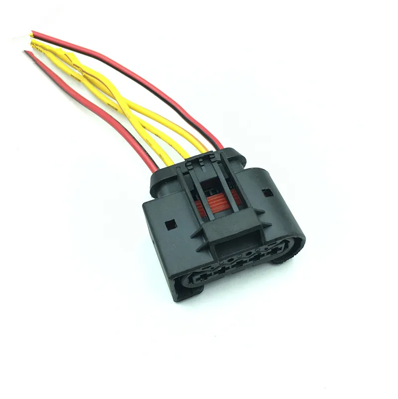 5/10 шт./лот 5 Pin 5 способ автомобильной катушки зажигания гнездо типа Водонепроницаемый разъем с проводом косичка для Mercedes Benz 09441511